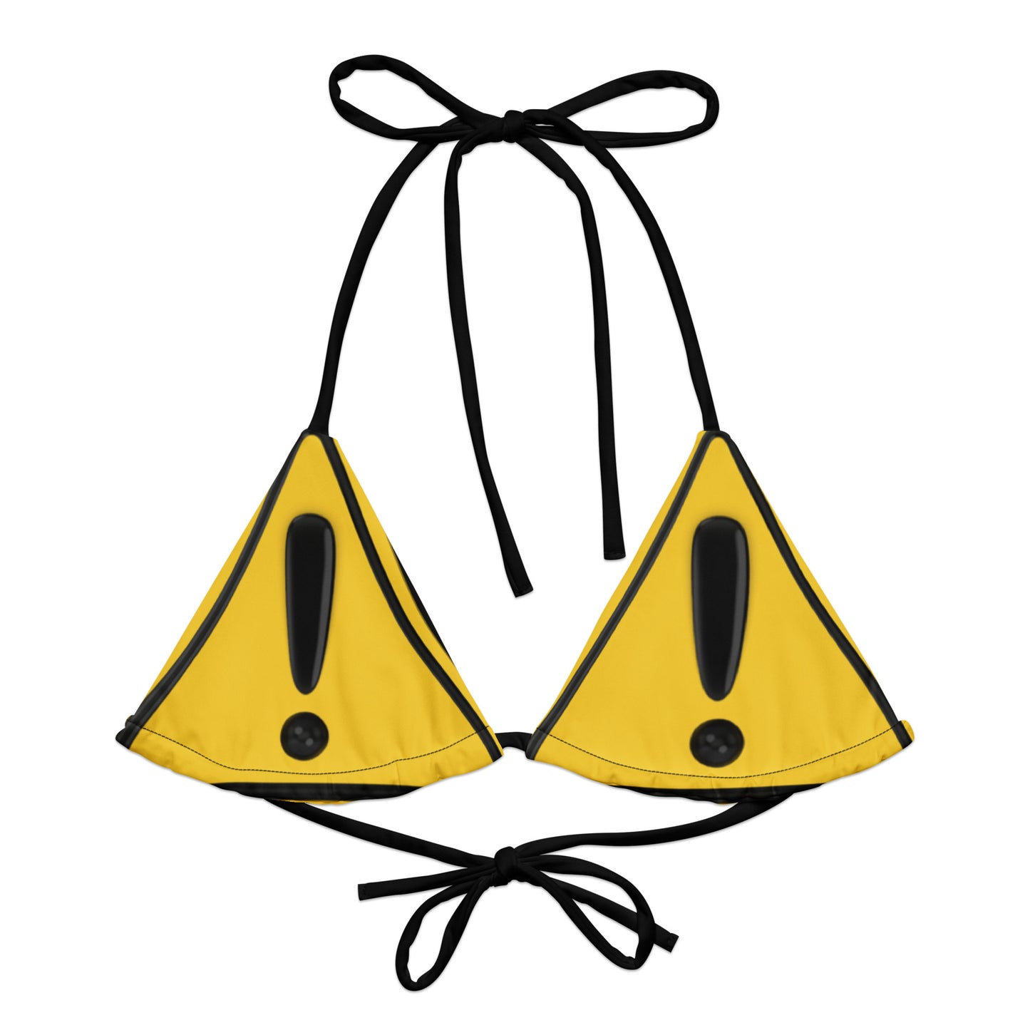 Slippery When Wet Bikini Top