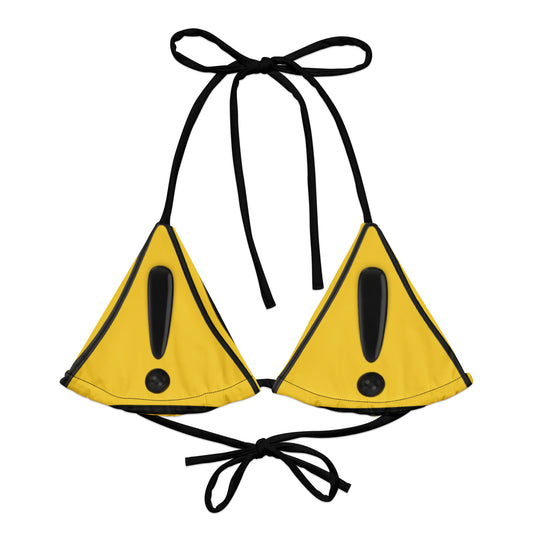 Slippery When Wet Bikini Top